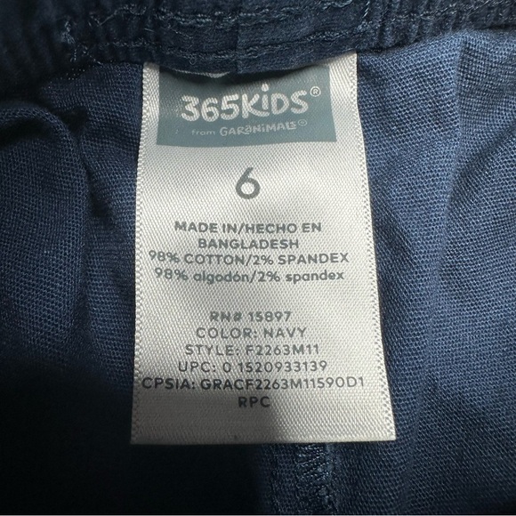 365 From Garanimals Pants Blue Size 6 - Picture 8 of 16
